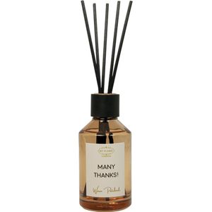 MY FLAME - Geurstokjes - MANY THANKS! - Geur: Warm Patchouli - 100 ml