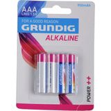 8x Grundig alkaline batterijen AAA  - LR03 batterijen