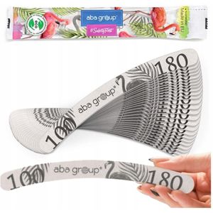 25x Aba Group Nagelvijlen Banaan Slim 100/180 - Professioneel