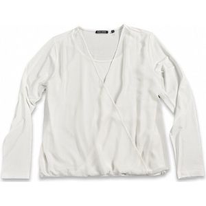 Blue Seven dames blouse - blouse wit + top LM 203016 - maat 38