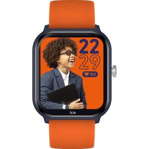 Ice Watch Ice Smart Junior 2.0 - Blue & Orange 022793 Horloge - Siliconen - Rood - Ø 38 mm