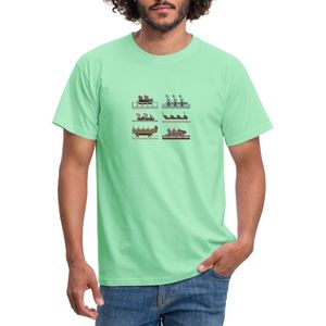 Onderzetter Auto's | Coaster Cars T-Shirt Heren