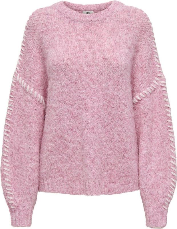 Jacqueline de Yong Trui Jdyzoey Life On Stitch Pull Knt 15336758 Lilac Scchet/w Birch S Dames Maat - XS