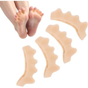 Ballenzehen Correction Bandage - Verstelbare Velcro Sluiting - Comfortabele Ondersteuning voor Dag en Nacht - Ademend Orthese