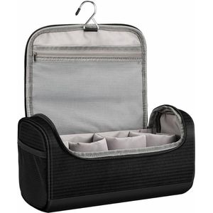 Travel Case Geschikt voor Dyson Airwrap Haarstyler - Reisetui - Opbergtas, Opbergtasje, Föhn, Haardroger, Föhnborstel, Krultang & Stijltang - Reistas Accessoires & Toilettas Dames - Polyester - Zwart