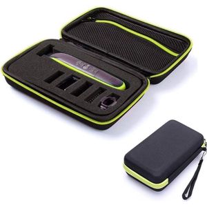 Hard Cover Carry Case - Reisetui - geschikt voor Philips Oneblade - Zwart - Luxe reisetui - Etui
