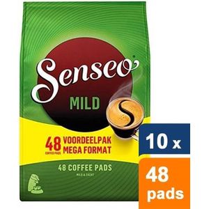 Senseo Mild Koffiepads - 10 x 48 stuks