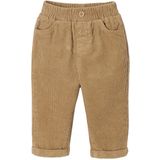 Corduroy - Babybroek - Karamel - Ribfluweel - Elastische Tailleband