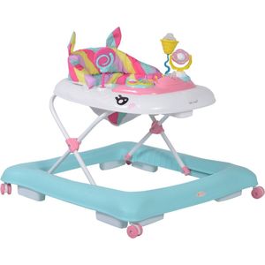 Cangaroo Baby Walker Unicorn Blue Loopstoel 4033