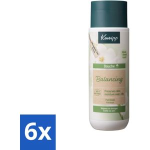 Kneipp - Douchegel - Patchouli - 200 ml - Voordeelverpakking - 6 stuks