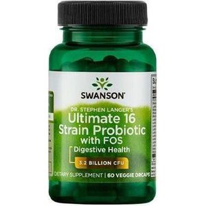 Supplementen - Ultimate 16 Strain Probiotic - 60 Capsules - Swanson -