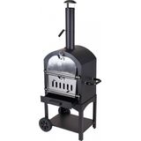 ProGarden Barbecue pizzaoven zwart