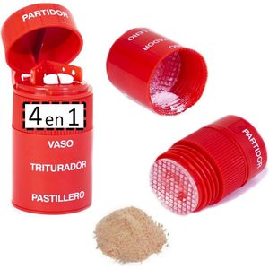 OrtoPrime - Tablettentriure - Pillenvergruizer - 4-in-1 Functionaliteit