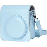 YONO Case geschikt voor Fujifilm Instax Mini 40 - Hoes met Draagriem - Cameratas - Lichtblauw