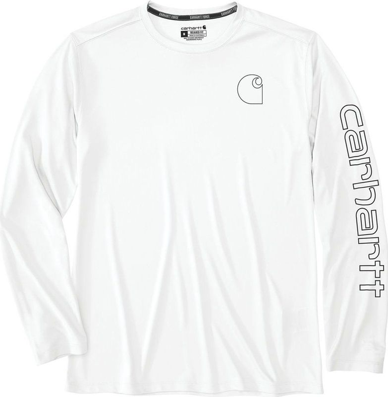 Carhartt - Force Sun Defender - Functioneel Overhemd - Kleur - Materiaal