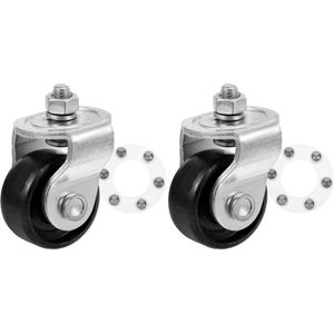 2 Stuks Voorwielkrik - Autogadgets - Autoaccessoires - 2 Ton Krik - Reserveonderdeel - Zware Wielkrik - Stalen Trolley Lade