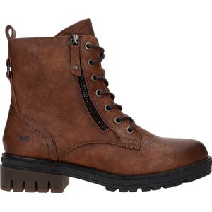 Mustang Veterschoenen Hoog Veterschoenen Hoog - cognac - Maat 42