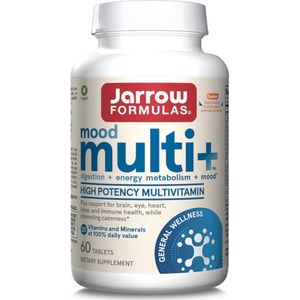 Mood Multi+™ 60 tabletten voor de gezondheid en betere stemming | Jarrow Formulas