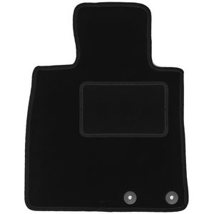 Bestuurdersmat zwart voor: Nissan Note II hatchback (2012-)