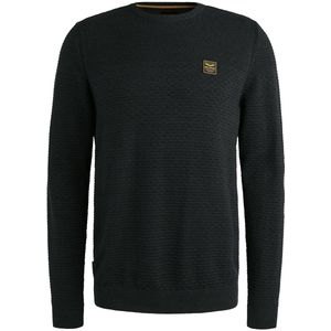 PME Legend - Trui - Blauw - Ronde Hals - Lange Mouw