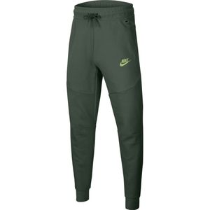 Nike Tech Fleece Jogger Kids Donkergroen - Kinder Joggingsbroek - Maat L