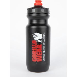Gorilla Wear Sustainable Grip Bidon - Drinkfles - 500 ml - Zwart
