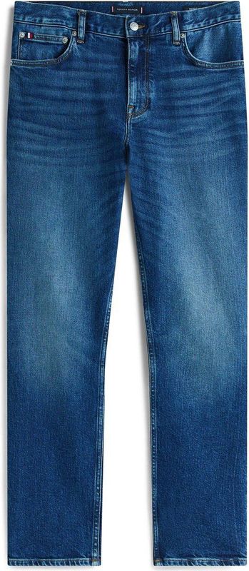 Tommy Hilfiger Heren Straight Denton STR James Blue MW0MW40367 Straight, Denim, 28W/30L, Denim (James Blue), 28W / 30L
