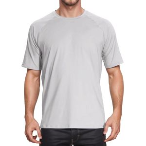 Heren UV T-shirts Korte Mouw Rashguard met UPF 50+ voor Sport en Outdoor