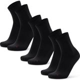 DANISH ENDURANCE - Dempende Sportsokken - Zwart - Unisex 3 of 6-pack