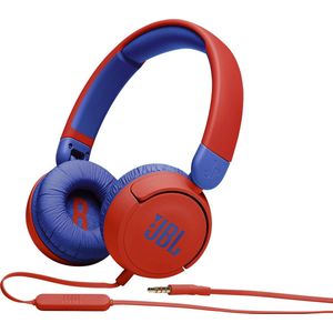 JBL JR310 Kids - Bedrade on-ear koptelefoon - Blauw/Rood