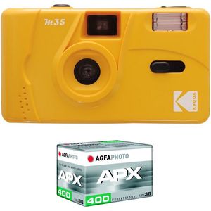 KODAK Pack M35 Argentique - Geel - Incl. Pellicule