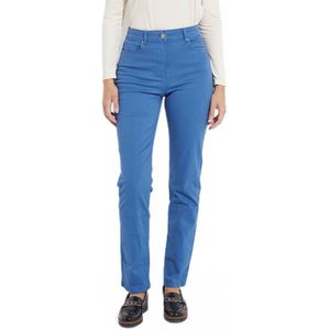 5-pocket stretch katoenen broek met rechte pijpen