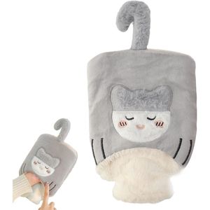 Warmwaterkruik voor menstruatiepijn en lichaamspijn, waterdicht, veilig en ideaal als cadeau