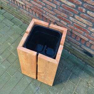 Steigerhouten Loungeset Flex 1+1+3+Hocker