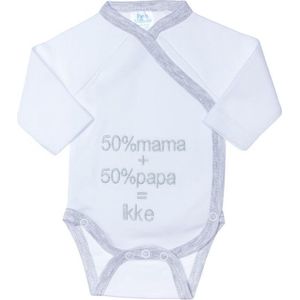 Petit villain romper - 50% papa + 50% mama = ikke Maat 62