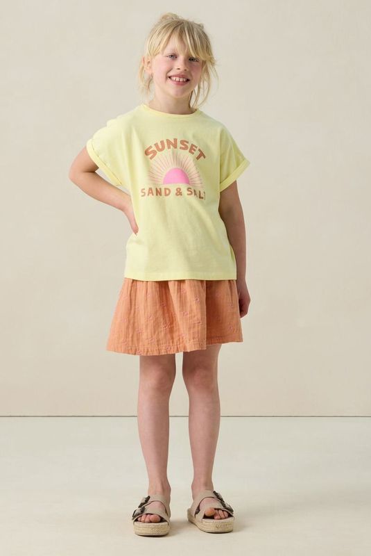 Sissy-Boy - Boxy T-shirt - Lichtgeel - Artwork