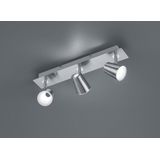 TRIO Leuchten Spot Coupe 3 - Plafond spot - 3 lichts - L 480 mm - staal