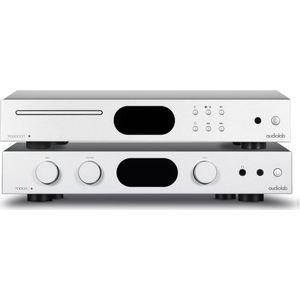 Audiolab 7000A met 7000CDT Hifi set - Versterker Audio - CD-speler - Opticaal & Coax uitgang - Phono – Zilver