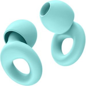Oordoppen voor Ruisonderdrukking - 2 Paar Herbruikbare Gehoorbescherming in Siliconen - Perfect voor Slaap en Reizen