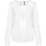 Kariban - K5003 - Damesblouse - Off White - Lange Mouwen