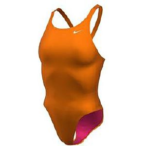 Nike Swim Spiderback Zwemkleding Oranje 26 Vrouw