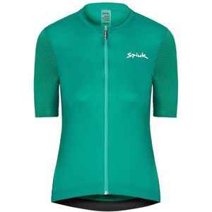 Jersey M/C Anatomic W - Fietsshirt - Groen - Dames - Korte Mouwen