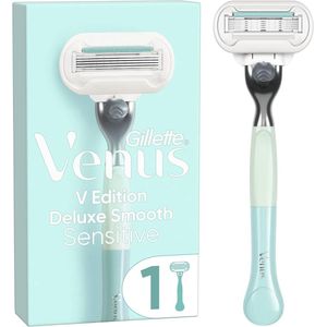 Deluxe Smooth Sensitive Scheersysteem voor Vrouwen met 5 Mesjes