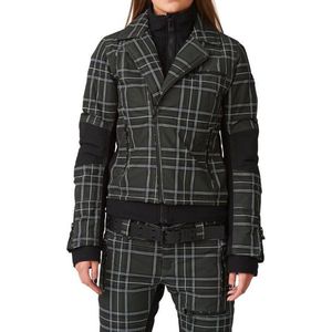 SOS Sportswear of Sweden ski-jas WS DOLL JACKET deep forest tartan