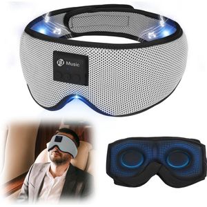 Equivera Bluetooth Slaapmasker - Oogmasker Slaap - Vrouwen en Mannen - Verbeter Je Slaap - Oogmasker