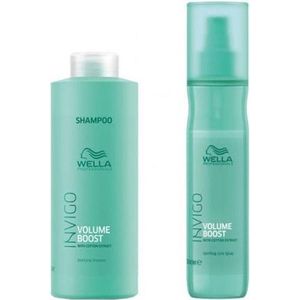 Wella Invigo Volume Boost Shampoo + Spray