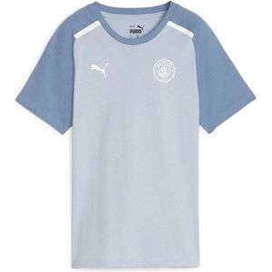 Puma Mcfc Casuals T-shirt Met Korte Mouwen Blauw S Man