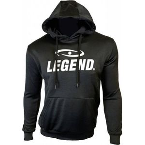 Legend Trendy hoodie  zwart Maat: XXXXS