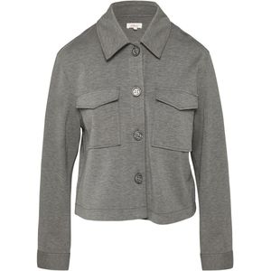 Binnenjas - Gevlekte Interlockjersey - Casual Pasvorm - Praktische Borstzak