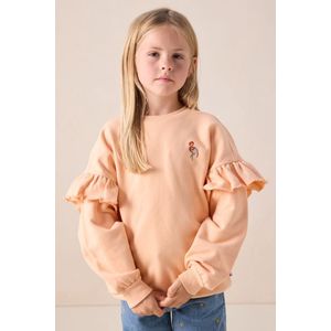 Sissy-Boy - Ruffle Sweater - Lichtoranje